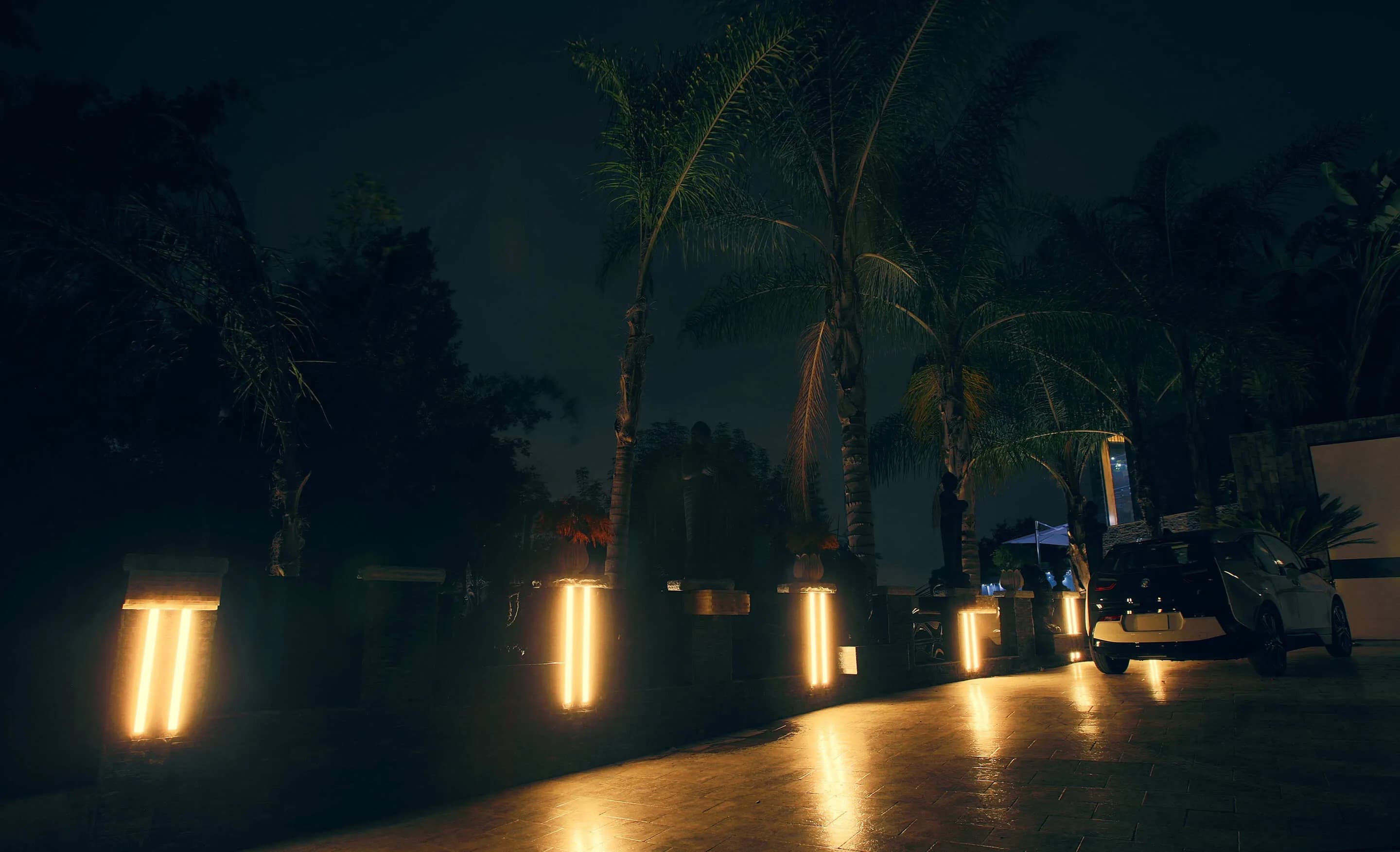 Atmosphere LED Lighting Design for Private Residence