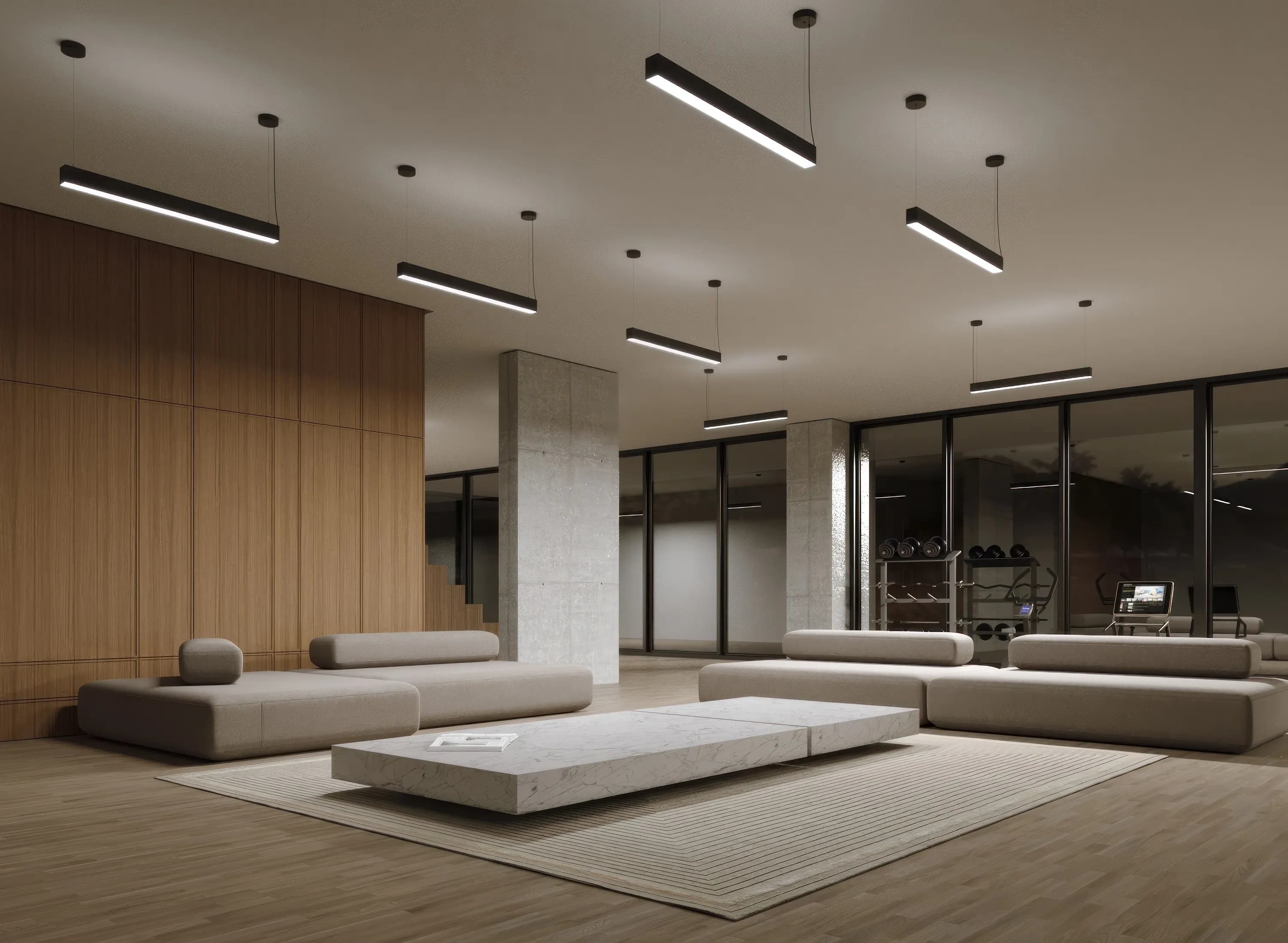 XTR Linear Pendant Light by Centerlight